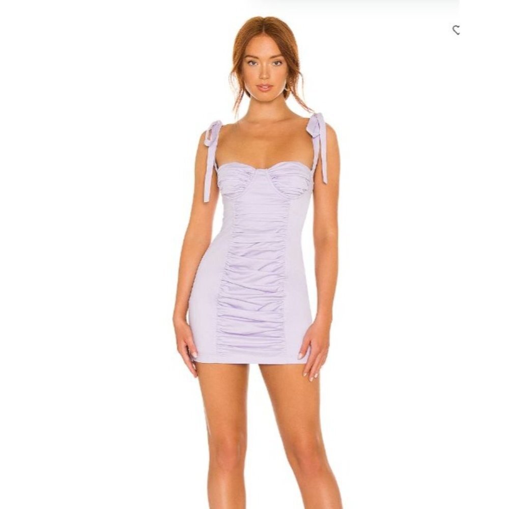 Kendall + Kylie Lavender Mini Dress
